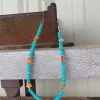 Rustic Rose Jewelry | 15” Orange Spiny Oyster Stars & Faux Turquoise Necklace -Boy Straw Hat Sales Shop 1D949E12 AF73 4086 A514 C59AA8B2EA21
