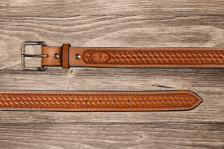 Texas Saddlery LLC Texas Saddlery | Natural Basket Belt