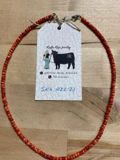 Rustic Rose Jewelry | Red Spiny Oyster Necklaces -Boy Straw Hat Sales Shop 26804AE4 0071 42BE 8C78 77C2B58FF8CA