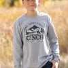 Cinch | Boy's LS Heather Grey Lead Don't Follow T-Shirt -Boy Straw Hat Sales Shop 2 c69713fe 4895 4c1c 8f57 2e9c4bf21620