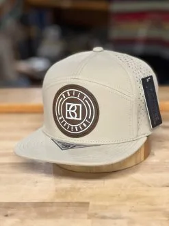 Built Different | Kamel 707-7 Panel Cap | Khaki Performance Mesh
