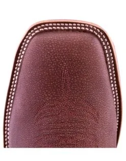 Anderson Bean | Brown Slanted Buffalo Boot -Boy Straw Hat Sales Shop Anderson Bean Brown Slanted Buffalo Boot 3
