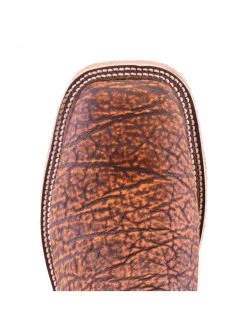 Anderson Bean | Cognac Safari Elephant Boot -Boy Straw Hat Sales Shop Anderson Bean Cognac Safari Elephant Green Boot 3