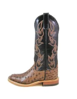 Anderson Bean | Kango Tobacco Full Quill Ostrich Ladies Boot -Boy Straw Hat Sales Shop Anderson Bean Kango Tobacco Full Quill Ostrich Ladies Boot 1