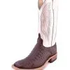 Anderson Bean | Chocolate Lux Hornback Caiman Ladies Boot