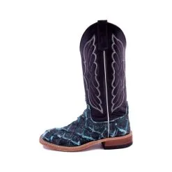 Anderson Bean | Teal Big Bass Ladies Boot -Boy Straw Hat Sales Shop Anderson Bean Ladies Teal Big Bass Boot