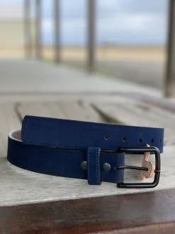 Vintage Bison | Navy Falcon Belt