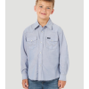 Wrangler | Boys Chambray LS Snap Shirt -Boy Straw Hat Sales Shop BW7013B