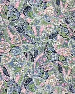 Wyoming Traders | Frontier Calico Wild Rag -Boy Straw Hat Sales Shop Blue Paisley 1 324x405 1