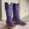 Fenoglio Boot Co. | Electric Purple Roughout Ladies Boot -Boy Straw Hat Sales Shop CA157236 C772 4864 86EA 004CAF8E7335