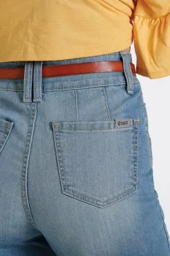 Cinch Cruel Denim | Wide Leg High Rise Jeans -Boy Straw Hat Sales Shop CB19154001 4