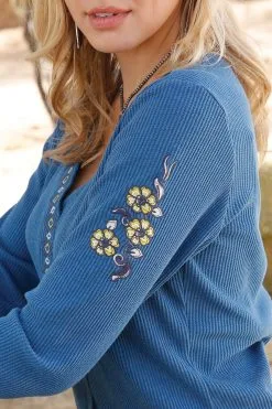 Cruel | Deep Water Waffle Knit Top -Boy Straw Hat Sales Shop CTK7387001 2