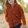 Cruel | Girls Printed Sherpa Jacket -Boy Straw Hat Sales Shop CWJ8590001 2