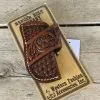 WESTERN FASHION ACCESSORIES, INC Ranger Belt Co. | Brown Floral Tooled 4" Knife Sheath