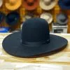 Rodeo King | Black 7X Black 12 Ligne Band Felt Cowboy Hat -Boy Straw Hat Sales Shop IMG 5306