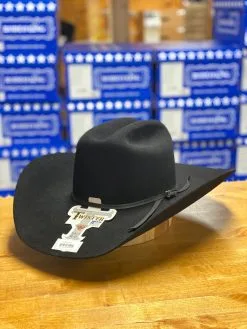 Twister | Black 6X Cattleman's Felt Hat