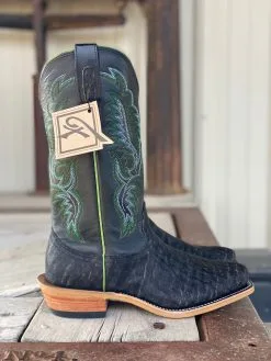 Fenoglio Boot Co. | Olive Vintage Elephant Boot -Boy Straw Hat Sales Shop IMG 7569