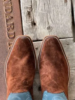 Olathe Boot Co. | Raiz Waxy Kudu KS Toe Boot -Boy Straw Hat Sales Shop IMG 8516 1