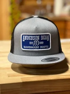 Red Dirt Hat Co. | Anderson Bean Grey/Black Custom 5-Panel Cap