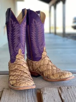 Anderson Bean | Antique Saddle Matte Big Bass Ladies Boot