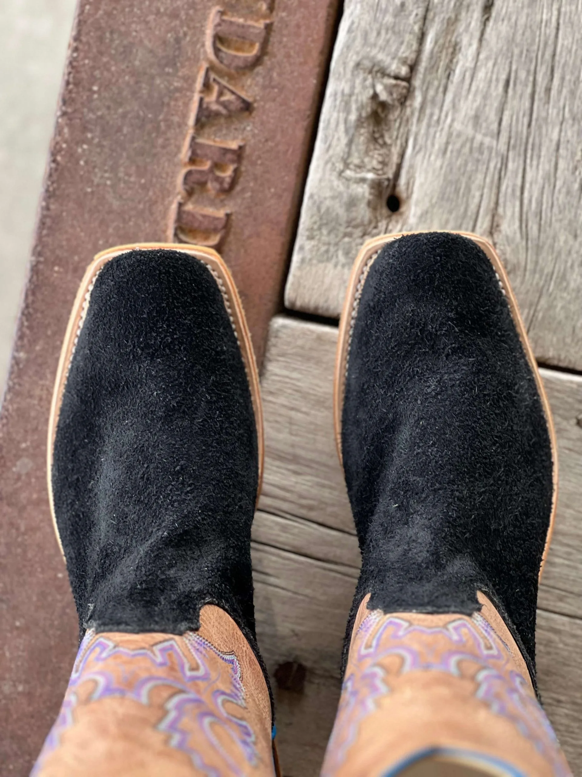 Fenoglio Boot Co. | Black Victoria Roughout W/ Dublin Boot 4 Fenoglio Boot Co. | Black Victoria Roughout W/ Dublin Boot - Image 2