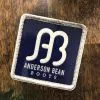 Red Dirt Hat Co. Anderson Bean | Square Logo Sticker 1 Red Dirt Hat Co. Anderson Bean | Square Logo Sticker -Boy Straw Hat Sales Shop IMG 0295