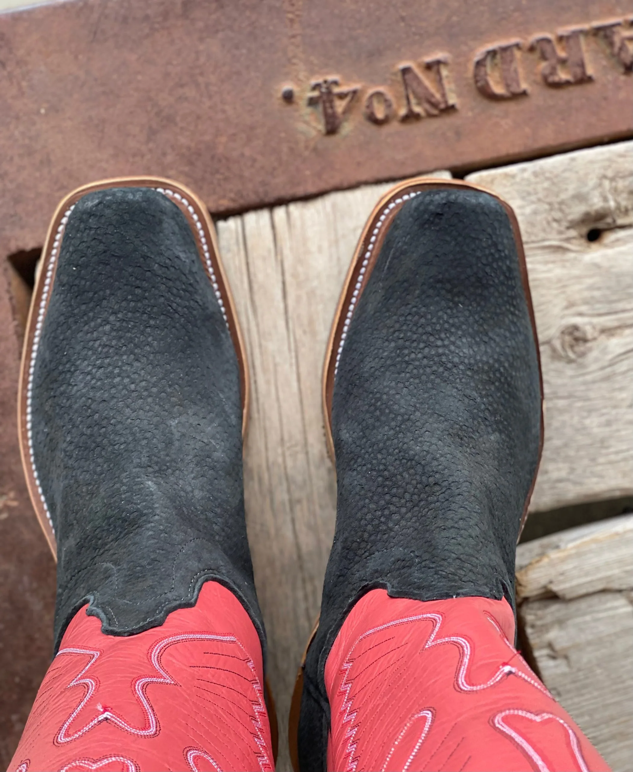 Olathe Boot Co. | Black Carpincho O Toe Boot 4 Olathe Boot Co. | Black Carpincho O Toe Boot - Image 2
