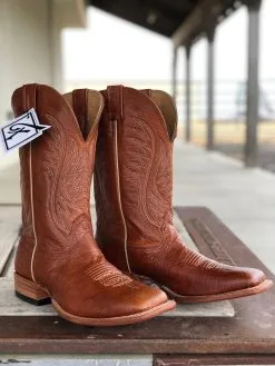 Fenoglio Boot Co. | Cognac Smooth Ostrich Boot