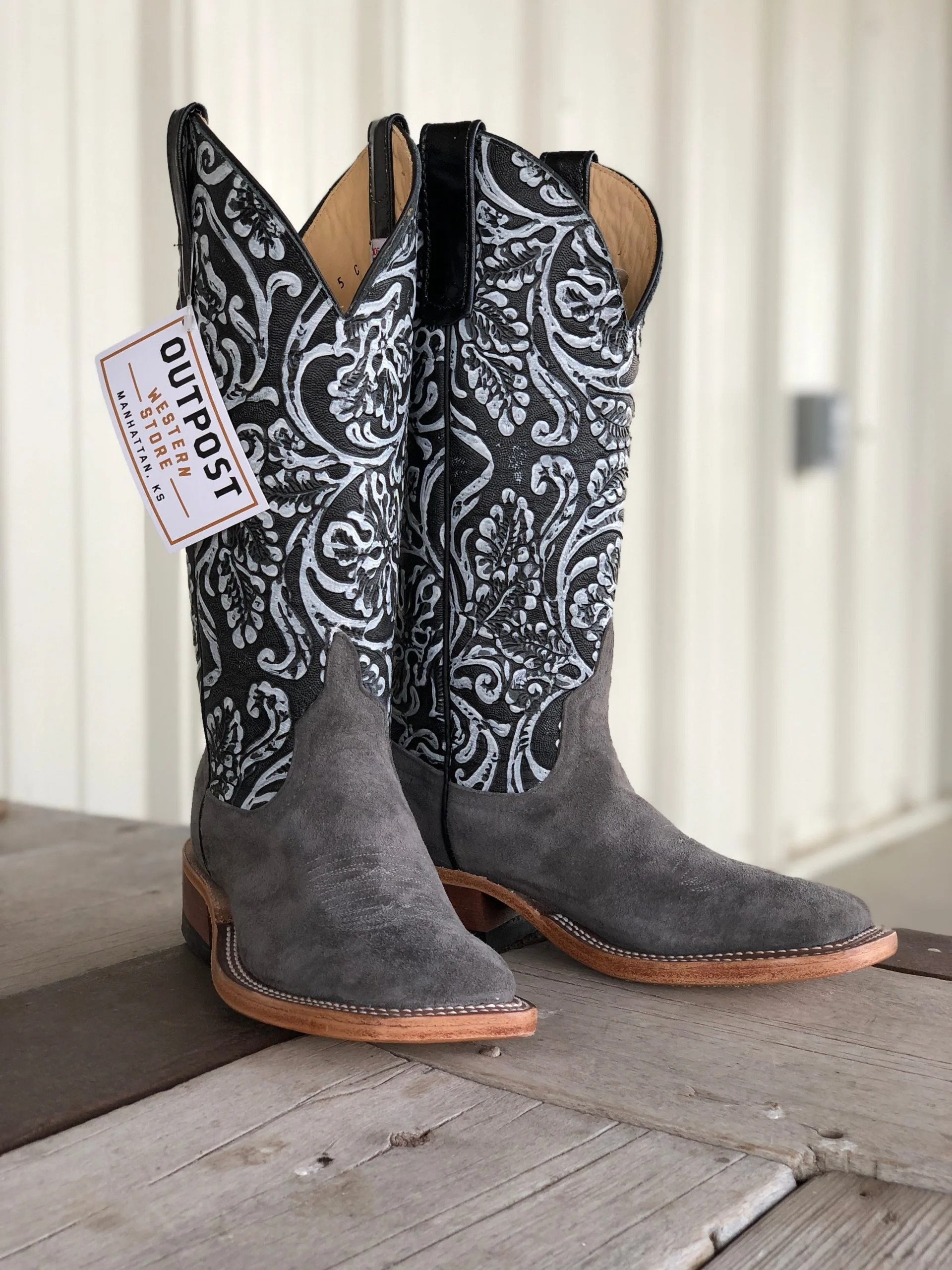 Anderson Bean | Smoked Bacon/White Wash Toolbox Ladies Boot 3 Anderson Bean | Smoked Bacon/White Wash Toolbox Ladies Boot