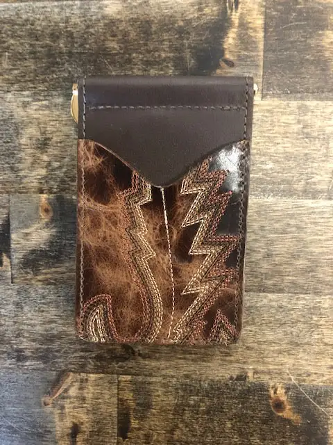 Fenoglio | Boot Stitch Money Clip Wallet 4 Fenoglio | Boot Stitch Money Clip Wallet - Image 2