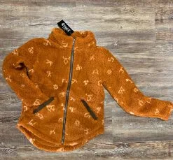 Cruel | Girls Printed Sherpa Jacket 7 Cruel | Girls Printed Sherpa Jacket -Boy Straw Hat Sales Shop IMG 2844