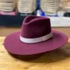 Twister | Burgundy Pinch Front Fashion Hat -Boy Straw Hat Sales Shop IMG 3761