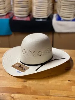 Twister | Open Crown 4" XO-Vent Shantung Straw Hat