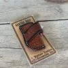 WESTERN FASHION ACCESSORIES, INC Ranger Belt Co. | Dk Brown/Black Edge Tooled 3.5" Knife Sheath -Boy Straw Hat Sales Shop IMG 4042