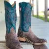 Olathe Boot Co. | Brown Washed Shoulder Boot -Boy Straw Hat Sales Shop IMG 4058