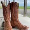 Anderson Bean | Brandy Bruciato Full Quill Ostrich Boot 1 Anderson Bean | Brandy Bruciato Full Quill Ostrich Boot -Boy Straw Hat Sales Shop IMG 4434 2