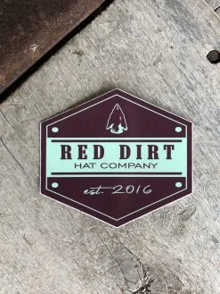 Red Dirt Hat Co. Red Dirt | Arrowhead Sticker
