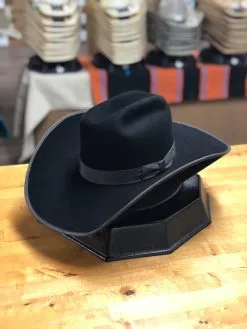 Greeley Hat Works | Classic Black Bound Edge Felt Cowboy Hat