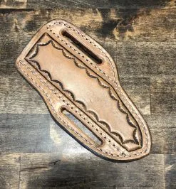 Cedar Ridge Leather | Leather Pancake Knife Sheath -Boy Straw Hat Sales Shop IMG 6193