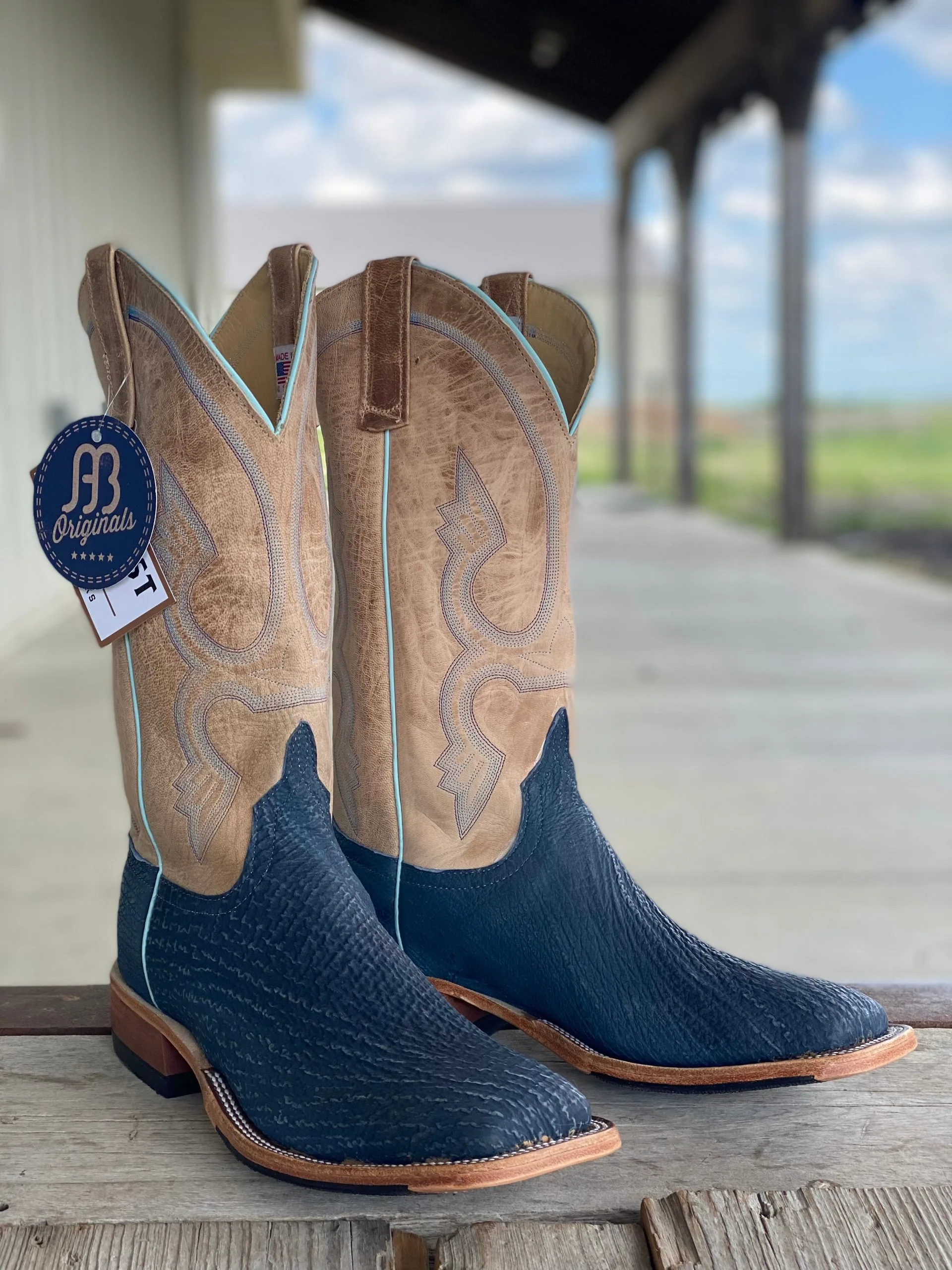 Anderson Bean | Blue Safari Shark Ladies Boot 3 Anderson Bean | Blue Safari Shark Ladies Boot