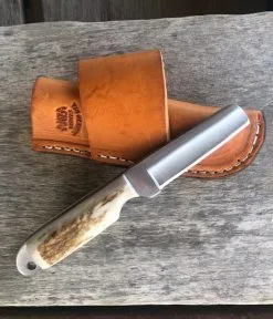 Anza Knives Anza | 111-CD Bone Handle Nute Castration Knife