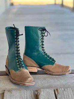 Olathe Boot Co. | Tan Newman Lacer Boot