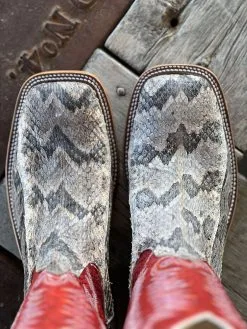 Anderson Bean | Canebrake Rattlesnake Boot 7 Anderson Bean | Canebrake Rattlesnake Boot -Boy Straw Hat Sales Shop IMG 7699 1