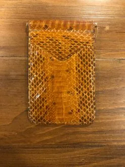 Rios Of Mercedes | Snake Skin Money Clip Wallet