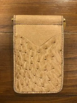 Rios Of Mercedes | FQ Ostrich Money Clip Wallet