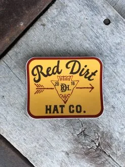 Red Dirt Hat Co. Red Dirt | Mineral Water Sticker