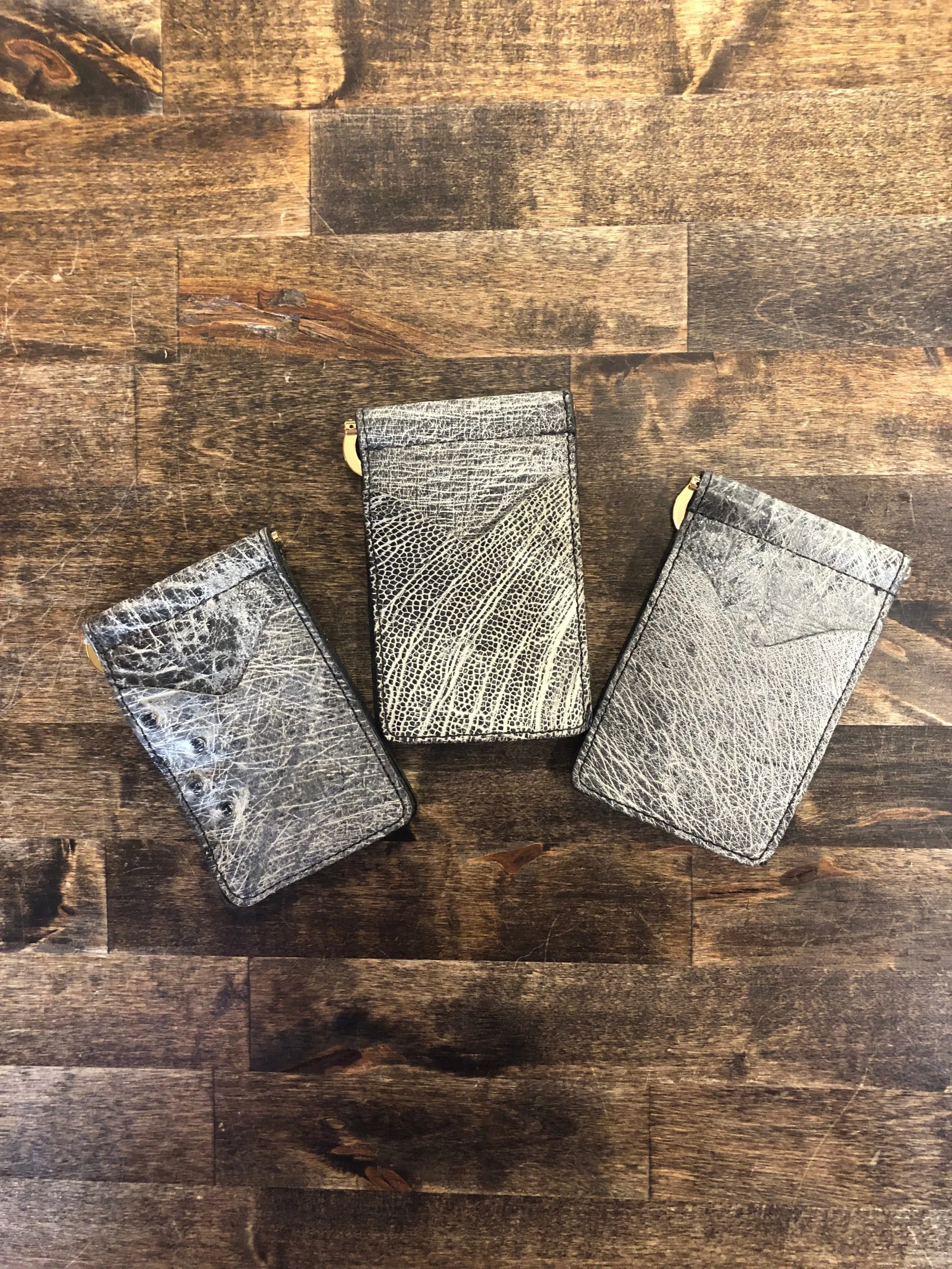 Fenoglio | Smooth Ostrich Money Clip Wallet 4 Fenoglio | Smooth Ostrich Money Clip Wallet - Image 2