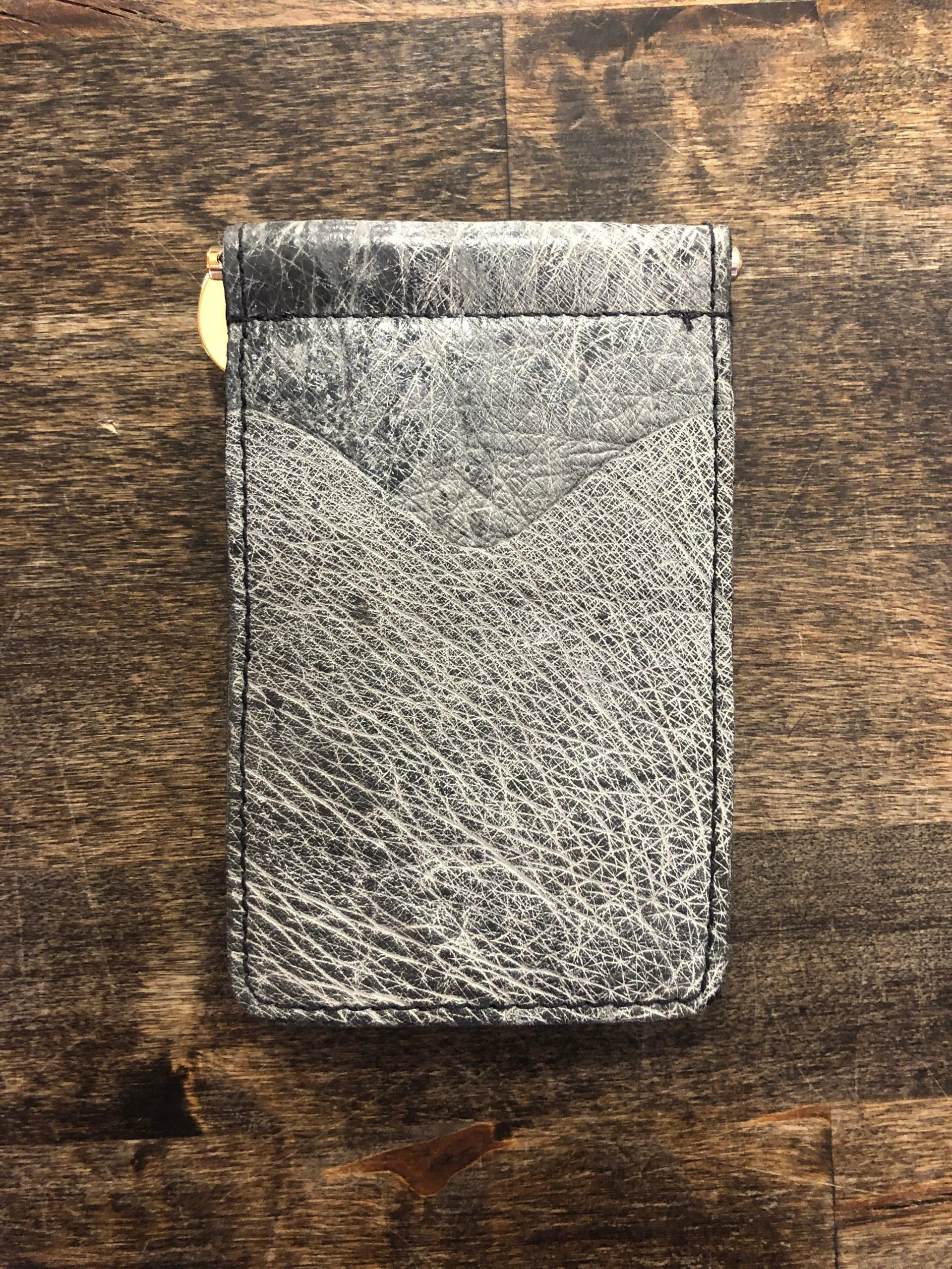 Fenoglio | Smooth Ostrich Money Clip Wallet 3 Fenoglio | Smooth Ostrich Money Clip Wallet