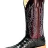 Macie Bean Top Hand | Black Caiman Belly Ladies Boot -Boy Straw Hat Sales Shop M2002