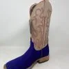 Macie Bean Top Hand | Purple Split Suede Ladies Boot
